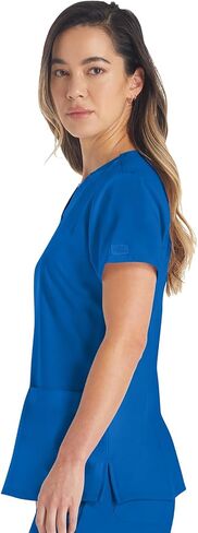 Dickies Women's Scrub Sets V-Neck Top DK615 Mid Rise Jogger DK065 with Moisture Wicking, Durable, and 360° Stretch Fabric in Saudi Arabia