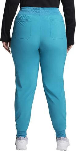 Dickies Women's Scrub Sets V-Neck Top DK615 Mid Rise Jogger DK065 with Moisture Wicking, Durable, and 360° Stretch Fabric in Saudi Arabia