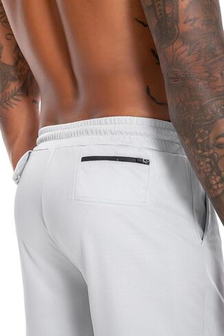 Nutria Mens Sharts 2Pack 5 '' Training Lightweight 2 في 1 تمرين الرياضة الرياضية الرياضية مع جيوب zip وحلقة منشفة U19 in Kuwait