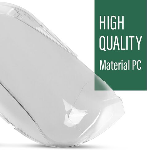 LQI Lens Lens Headlamp استبدال الغطاء اليسرى واليمين متوافق مع BMW X1 E84 2010-2015 عدسة واضحة in Kuwait