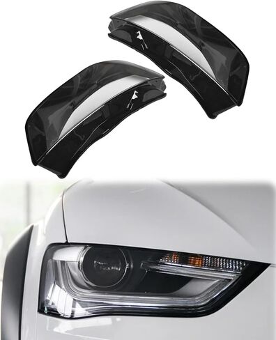 Pair Headlight Lampshade Lens Cover Fit for XC90 2004-2014, Left and Right Transparent Shell Headlamp Cover in Kuwait