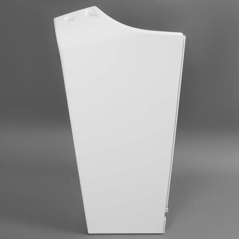 KUAFU Upper Cabin Fairing Extension Compatible with 2008-2020 Freightliner Cascadia Cab Fairing Extension Wind Air Deflector PVC Black - Driver Side in Kuwait