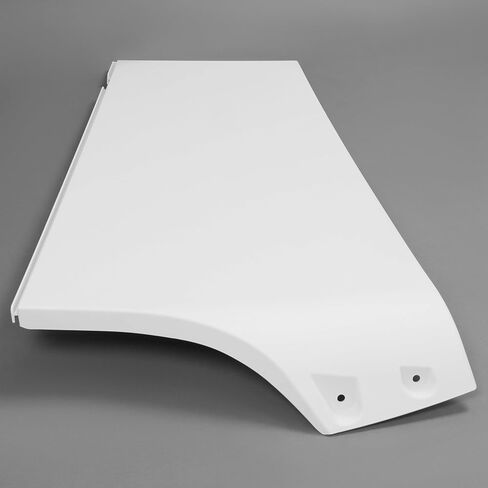 KUAFU Upper Cabin Fairing Extension Compatible with 2008-2020 Freightliner Cascadia Cab Fairing Extension Wind Air Deflector PVC Black - Driver Side in Kuwait