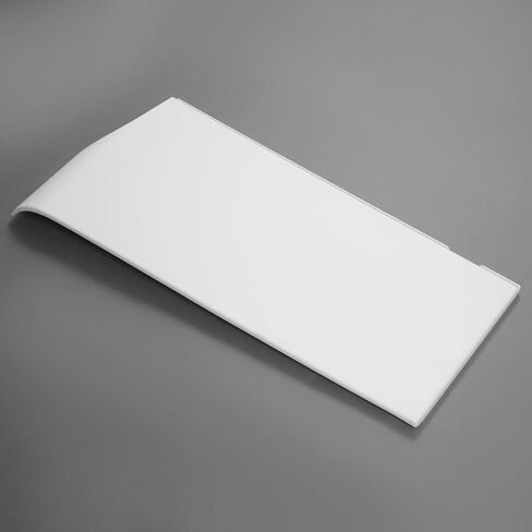 KUAFU Upper Cabin Fairing Extension Compatible with 2008-2020 Freightliner Cascadia Cab Fairing Extension Wind Air Deflector PVC Black - Driver Side in Kuwait