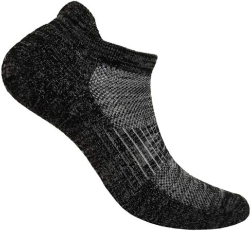 Orthofeet Low Cut Non-Binding Non-Constrictive Circulation Seam Free Black Socks, 3 Pack in Saudi Arabia