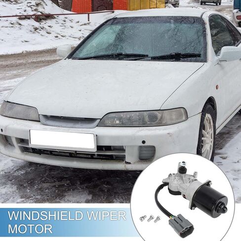 محرك ممسحة الزجاج الأمامي في المقدمة رقم 76505-SR3-A01 بديل محرك ممسحة الزجاج الأمامي لـ Acura Integra 1994-2001 لـ Honda Civic 1992-1995 لـ Honda Civic Del Sol 1993-1997 5 PIN in Saudi Arabia