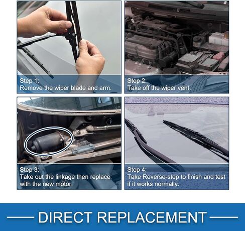 محرك ممسحة الزجاج الأمامي في المقدمة رقم 76505-SR3-A01 بديل محرك ممسحة الزجاج الأمامي لـ Acura Integra 1994-2001 لـ Honda Civic 1992-1995 لـ Honda Civic Del Sol 1993-1997 5 PIN in Saudi Arabia