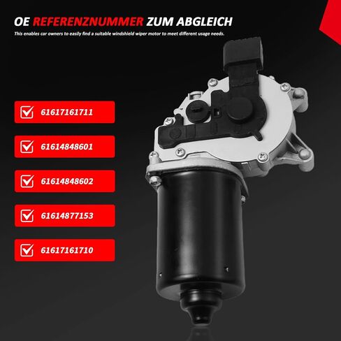 Wiper Motor Front Windshield Wiper Linkage Assembly for BMW 3 Series E90 E92 E93 320i 325i 328i 330xi 335d 335i M3 Replace# 61617161711 61614848601 in Saudi Arabia