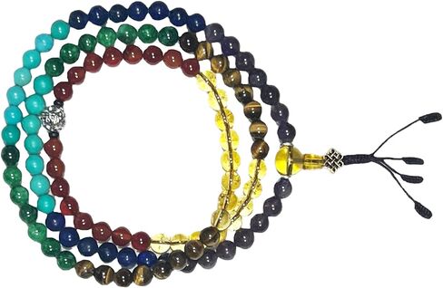Agan Traders Women's 2024 Unisex Spiritual Bead Prayer Meditation Mala (PR, Mc, Mala) in Saudi Arabia