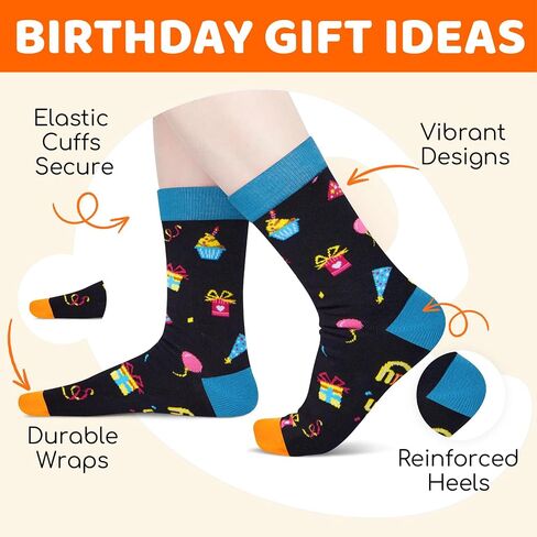 HAPPYPOP 16th Birthday Gifts Ideas Socks - Gifts for 16 Year old Boy Girl, Birthday Present for Teens Age 16 in Kuwait