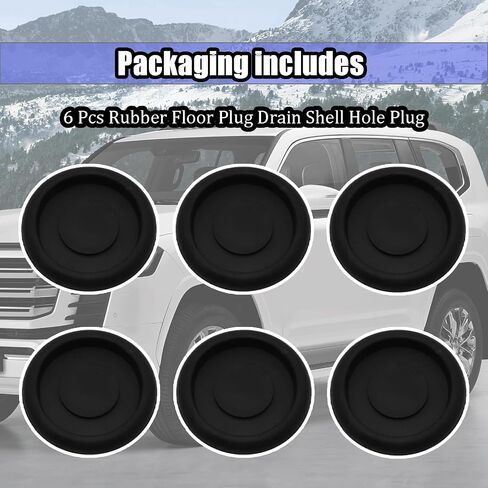 6 PCS Flofer Floor Plug Floor Slow Clop ، متوافق مع Toyota Scion 4runner Avalon Camry Celica Corolla ، استبدل الجزء 90950-01960 in Kuwait