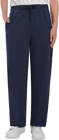 Latuza Women's Petite Lounge Pants Straight Leg Cotton Pants in Saudi Arabia