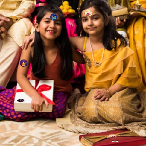 Day of The Dead Round Stickers Party Supplies Dia De Los Muertos Circle Stickers Party Decoration Day of The Dead Sugar Skull Party Favors Party Gifts Prize Goodie Bag Favors 1.5", 180 Counts in Kuwait