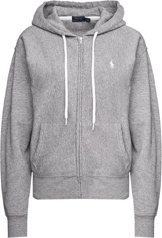 Polo Ralph Lauren Womens Full Zip Hoodie (XS, Black) in Saudi Arabia