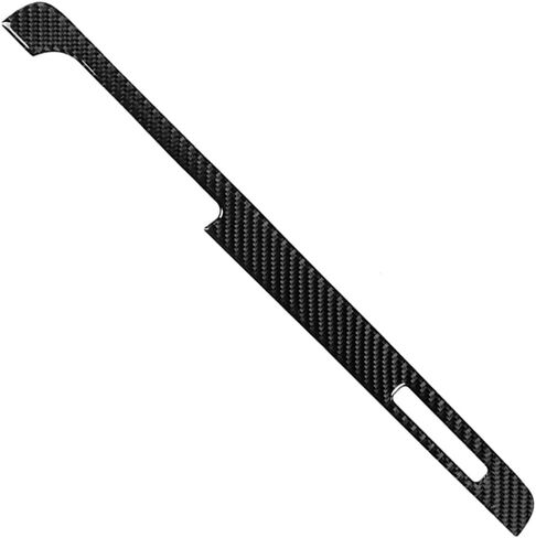 Cnsodo15 Dashboard Co-Pilot تخزين القفازات القفازات لوحة الشريط تقليم الإطار LHD الألياف الكربون الأسود ل Audi ttts ttrs 08-14 السيارة in Kuwait