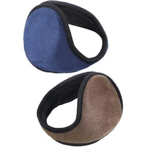 Didiseaon 2pcs Warm Earmuffs Plush Ear Covers for Winter Men Women Outdoor Ear Muffs Sports Muffs Running Protectors in Saudi Arabia