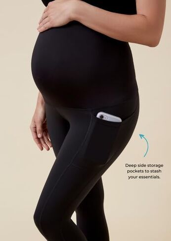 Thery Savior Amtiater Compression Leggings | على طماق الحمل البطن | الدعم والراحة in Saudi Arabia