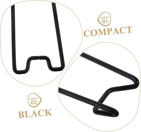 Nuobesty 6pcs إطار الصور المعدنية ذاتية اللصق يقف على إطارات إعدادات عرض لاصقة للاستخدام التجاري المنزلي in Saudi Arabia