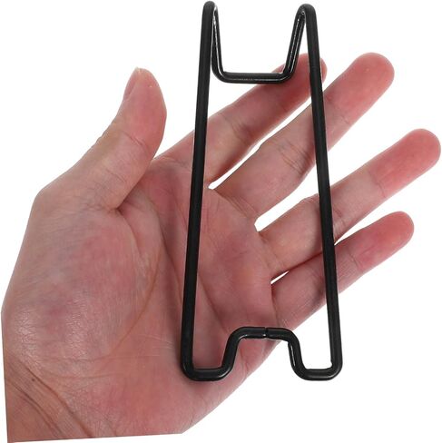 Nuobesty 6pcs إطار الصور المعدنية ذاتية اللصق يقف على إطارات إعدادات عرض لاصقة للاستخدام التجاري المنزلي in Saudi Arabia