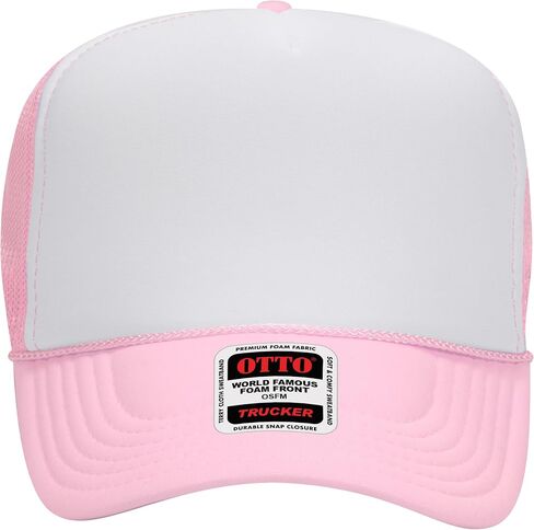 Joe's USA OTTO 39-165 Foam Trucker Hats-قبعات خلفية لليون عالية التخصيص لـ DIY والجملة والجملة in Saudi Arabia