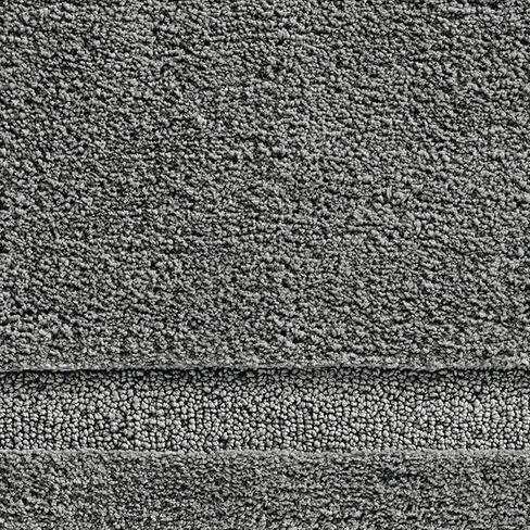 سجادة حمام حديثة كبيرة الحجم من إم ديزاين - سجادة حمام مضادة للانزلاق - سجادة حمام طويلة - سجادة أرضية حمام كبيرة الحجم قابلة للغسل في الغسالة - سجادة حمام طويلة جدًا - مجموعة هيدرا - عاجي in Kuwait