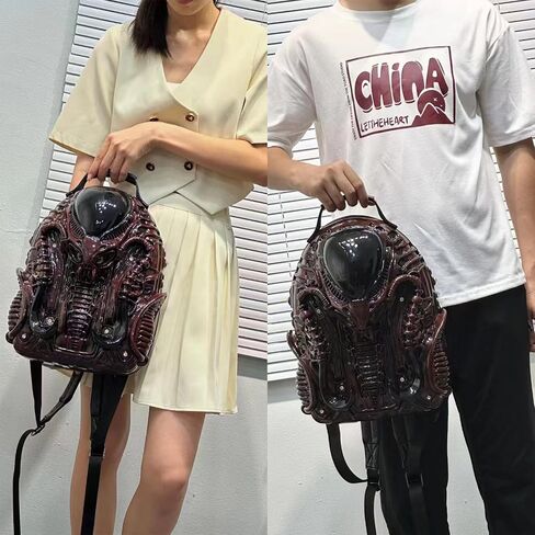 الرجال والنساء بارد Xenomorph على شكل حقيبة ظهر PVC فريدة من نوع in Kuwait