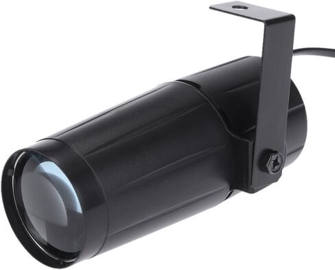 Lixada Pinspot Light 5W LED Spot Stage Lights Mini Beam Track الإضاءة لاعبا اساسيا للعائلة والحفلات المنزلية الديكور بار نادي حانة DJ عرض حفل زفاف - أبيض in Saudi Arabia