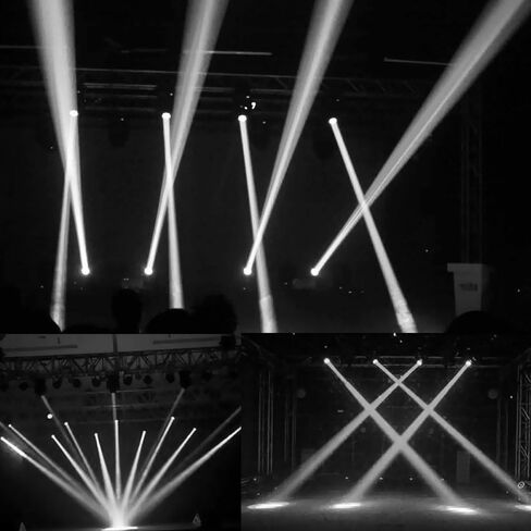 Lixada Pinspot Light 5W LED Spot Stage Lights Mini Beam Track الإضاءة لاعبا اساسيا للعائلة والحفلات المنزلية الديكور بار نادي حانة DJ عرض حفل زفاف - أبيض in Saudi Arabia