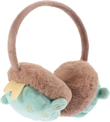SAFIGLE 1pc Lovely Plush Earmuff Stretchable Ear Shield for Boys and Girls Warm Ear Adorable Soft and Comfortable Accessory in Saudi Arabia