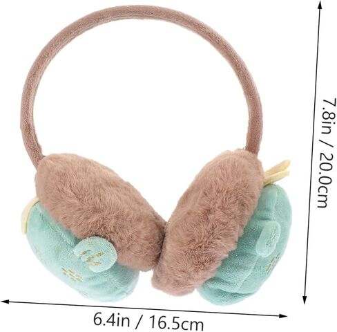 SAFIGLE 1pc Lovely Plush Earmuff Stretchable Ear Shield for Boys and Girls Warm Ear Adorable Soft and Comfortable Accessory in Saudi Arabia