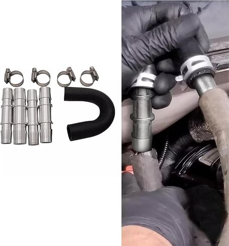 626-001 محرك سخان المحرك مجموعة الالتفافية و 5/8 "3/4" خرطوم متوافقة مع خراطيم السخان الأكثر شيوعا in Kuwait