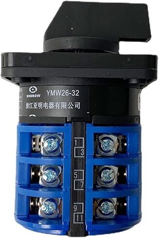 Motor Reversing LW26 LW28 YMW26-32A 5.5N/3 Manual Electrical Changeover Rotary Cam Switch Three Poles Sliver Contacts in Saudi Arabia