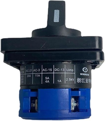 LW26 YMW26-20/1 Rotary Switch Knob 3 Position On-Off-on 690V 20A 2 Poles 4 Terminals Motor Universal Cam Switch in Saudi Arabia