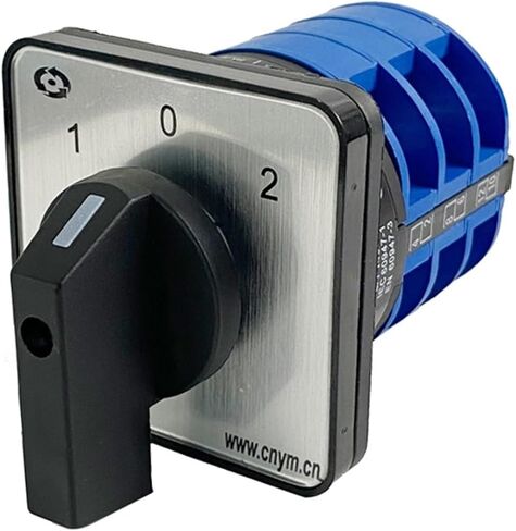 YMW26-32/3 Rotary Main Switch Silver Contact Three Positions 660V 32A Electrical Changeover Cam Switch ON-Off-ON LW26-32 in Saudi Arabia