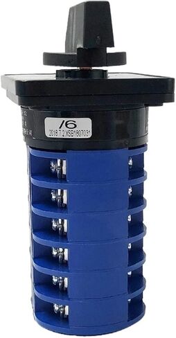 Electric 3 Positions LW26-32 Silver Contact 32A 660V 6 Poles Rotary Changeover Cam Switch Control Motor YMW26-32/6 in Saudi Arabia