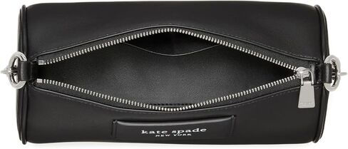 Kate Spade New York Label Smooth Leather Pochette in Saudi Arabia
