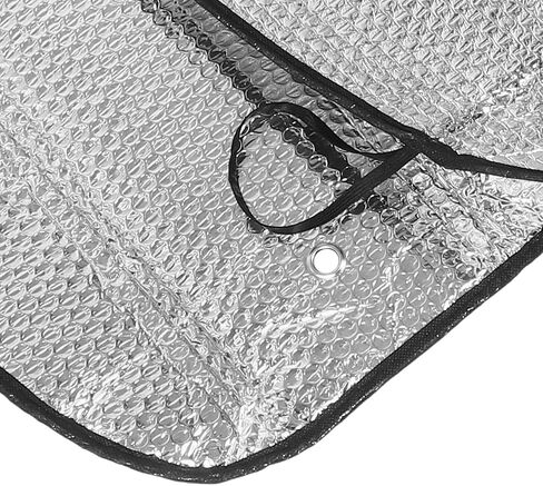 Favomoto Car Windshield Sun Shown ، Windows Universal Front Windshield Sun Shade للسيارات قابلة للطي للسيارات ذات الأوتار التيار in Saudi Arabia