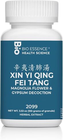 2099 Xin yi Qing Fei Tang/Magnolia Flower & Gypsum Decoction 100g in Saudi Arabia