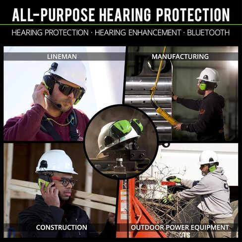 ISOtunes LINK 2.0 Bluetooth Earmuffs: Upgraded Wireless Hearing Protection with 50 Hour Battery Life and 25 dB Noise Reduction Rating in Saudi Arabia