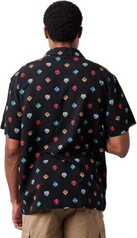 Jujutsu Kaisen All-Over Print Collared Collared Button-Up Shirt Sleeve Shirt in Saudi Arabia