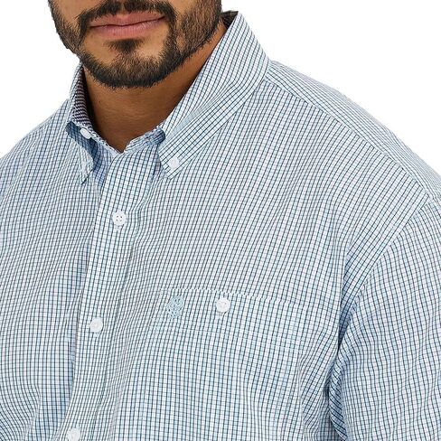 Wrangler Men's George Strait Blue Shirt Blue L in Saudi Arabia