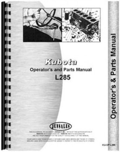 All States AG Parts Parts A.S.A.P. دليل المشغل - L285 يناسب Kubota L285 in Kuwait