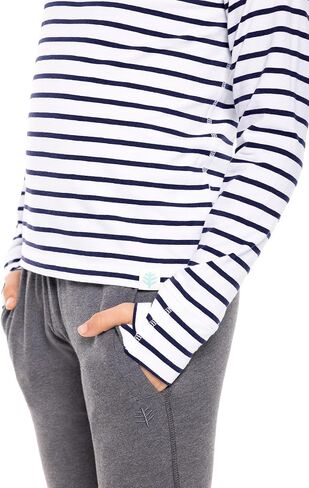 Coolibar Upf 50+ Kid's Lumaleo Long Sleeve T -Shirt - Sun Protection in Saudi Arabia