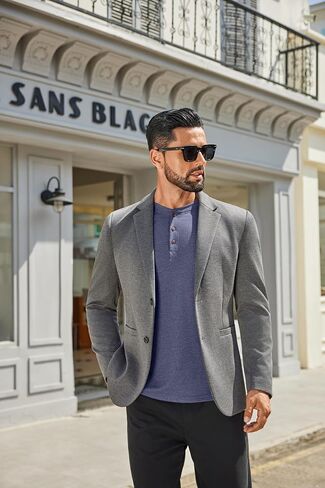 COOFANDY Men's Henley Shirts Long Sleeve Casual Button Shirts Fashion Lightweight Pullover Shirts in Saudi Arabia