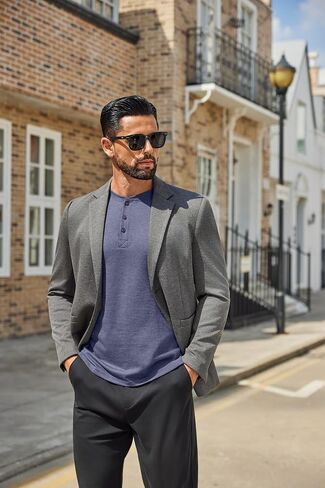 COOFANDY Men's Henley Shirts Long Sleeve Casual Button Shirts Fashion Lightweight Pullover Shirts in Saudi Arabia