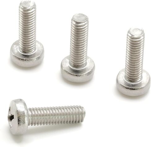 براغي لوحة الترخيص الخلفية replacements cropata متوافقة مع تويوتا - M6-1.0 × 20 مم - الفولاذ المقاوم للصدأ (حزمة من 4) in Saudi Arabia