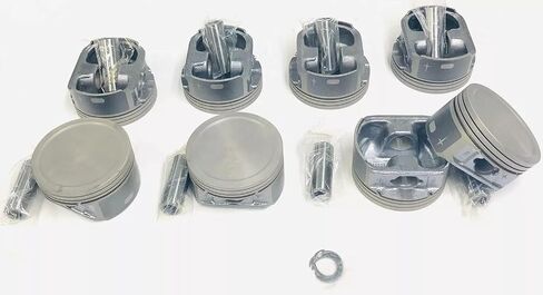 مجموعة من 8 مكابس وخواتم مجموعة متوافقة مع 2003-09 Chevy GM 6.0L (364) V8 OHV 16 LQ4 L76 LYC. انقر فوق الزائد المطلوب قبل وضعه في عربة !! (STD 4.00 "قطر التجويف) in Saudi Arabia