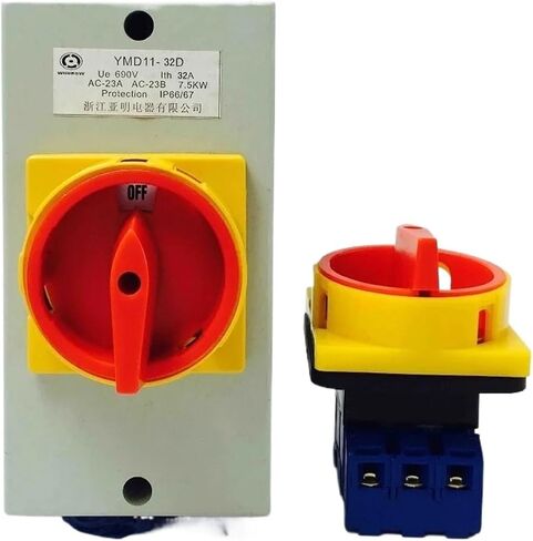 YMD11-32D عزل العزل مفتاح الفصل 690V 32A 3P مع نظام Drope CAM Deting CAM DETANTORINGINGING نظام ومضخة in Kuwait