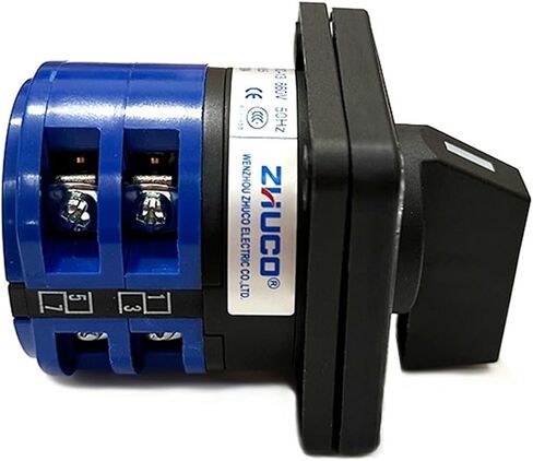 SZW26/LW26-32/0-3.2 32A 660V 4 Position 2 Phase 8 Screws Panel Universal Changeover Rotary Knob Cam Switch in Saudi Arabia