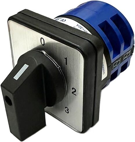 SZW26/LW26-32/0-3.2 32A 660V 4 Position 2 Phase 8 Screws Panel Universal Changeover Rotary Knob Cam Switch in Saudi Arabia